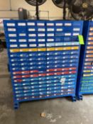 Fastenal Cabinet w/ Contents - Nuts, Bolts, Screws, Rivets, Rollers & more - Double Sided