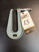 MITUTOYO DEEP THROAT 0-1 DEEP THROAT SHEET METAL MICROMETER