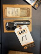 Tesa 0-1 inch Swiss Made Micrometer