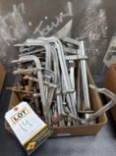 Lot of Woodworking Clamps