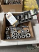 Lot of Chrome Socket Sets