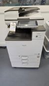 High-performance A3 color multifunction printer.Additional contents include