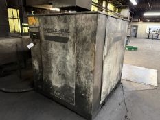 Ingersoll Rand SSR-EP75 75-HP Rotary Screw Air Compressor, w/Air Dryer, & Receiving Tank