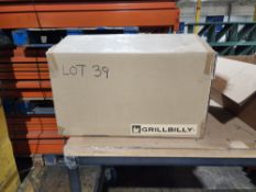 Grill Billy 2-Burner Stainless Steel Table Top Gas Grill (New In Box)