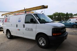 2018 Chevy Express 2500. 85,799 Miles. Does not include contents