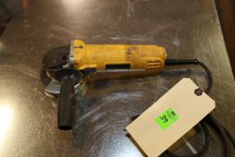 Dewalt 4½” angle grinder, model DWE4011