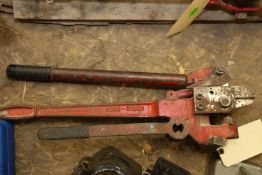 Rebar cutter, punch and bender