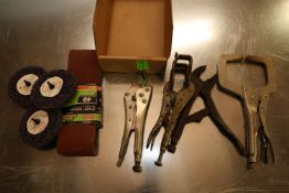 Vise grips and abrasives