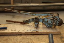 Roper Whitney rebar cutter and punch