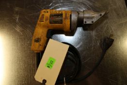 Dewalt 18-gauge swivel head shear, model DW890