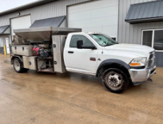 2011 Dodge Ram 5500HD Regular Cab Dually 4x4 Truck with Mudjacking / Concrete Leveling Rig