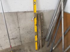 (1) 6 ft Level, (3) 4 ft Levels