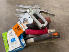 (8) Hand Staplers, Staples