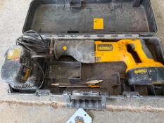 DeWalt Reciprocating Saw, 18V, (2) Batteries, Charger