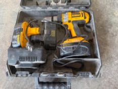 DeWalt 18V Drill, (3) Batteries, Charger