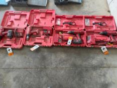 (4) Milwaukee 18V Drills