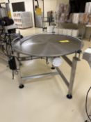 4' Stainless Steel Lazy Susan (Loading Fee: $250.00- Todd's Specialized Rigging- Todd Larson (319)