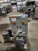 Sterlco Mdl. 43310-JD Steam Condenser Pump, Ser. #51F0966, 480 volts, 3 phase, (2) pumps and motors,