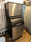 DESCRIPTION HIGH CAPACITY COMMERCIAL ICE MAKER WITH MATCHING STORAGE BINUNIT FEATURES STAINLESS STEE