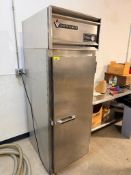 DESCRIPTION VICTORY STAINLESS STEEL SINGLE DOOR COMMERCIAL FREEZER WITH TOP-MOUNTED COMPRESSOR HOUSI