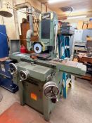 DESCRIPTION OKAMOTO LINEAR MODEL 6-18 PRECISION SURFACE GRINDER WITH WALKER CERAMAX MAGNETIC CHUCK A