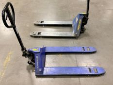 DESCRIPTION EQUIPRITE 2 TON PALLET JACK ( BLUE ) BRAND/MODEL: EQUIPRITE INFORMATION: IN WORKING ORDE