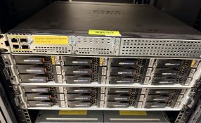 DESCRIPTION (2) CISCO UCS C240 M3 RACK SERVERS WITH CISCO 4300 SERIES ROUTER BRAND/MODEL: CISCO UCS