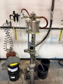 DESCRIPTION PNEUMATIC INK TRANSFER PISTON PUMP ASSEMBLY WITH STAINLESS STEEL CYLINDER, AIR REGULATOR