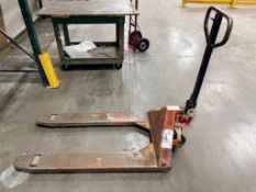 DESCRIPTION 2 TON CAPACITY PALLET JACK ( RED) LOCATION G3 Quantity 1