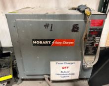 DESCRIPTION INDUSTRIAL BATTERY CHARGER WITH DIGITAL AUTO START/STOP CONTROL AND HEAVY-DUTY STEEL ENC