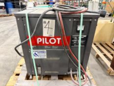 DESCRIPTION 24-VOLT INDUSTRIAL BATTERY CHARGER WITH DIGITAL STATUS INDICATORS, ANALOG METER, AND HEA