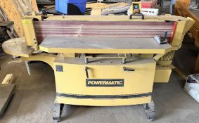 DESCRIPTION POWERMATIC OSCILLATING EDGE SANDER BRAND / MODEL: POWERMATIC / OES9138 ADDITIONAL INFORM