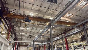 Anchor 5 Ton Overhead Crane with SHAW-Box 5 Ton Electric Wire Rope Hoist