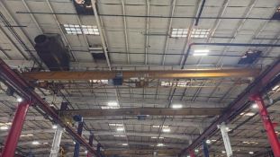 Anchor 3 Ton Overhead Crane with SHAW-BOX 3 Ton Electric Wire Rope Hoist