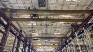 Omi 20 Ton Double Girder Overhead Crane with SHAW-BOX 20 Ton Electric Wire Rope Hoist
