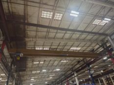 Gaffey 5 Ton Overhead Crane with SHAW-BOX 5 Ton Electric Wire Rope Hoist