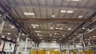 Gaffey 5 Ton Overhead Crane with SHAW-BOX 5 Ton Electric Wire Rope Hoist