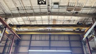 Omi 20 Ton Double Girder Overhead Crane with SHAW-BOX 20 Ton Electric Wire Rope Hoist