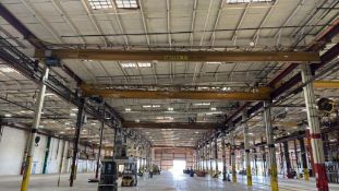 GRAFFEY 5 Ton Single Girder Overhead Crane with SHAW-BOX 5 Ton Electric Wire Rope Hoist