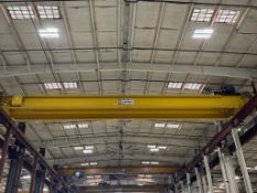 Omi 30 Ton Double Girder Overhead Crane with Spacemaster SX 30 Ton Electric Wire Rope Hoist