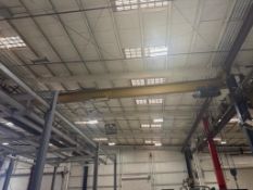 Gaffey 10 Ton Overhead Crane with SHAW-BOX 10 Ton Electric Wire Rope Hoist