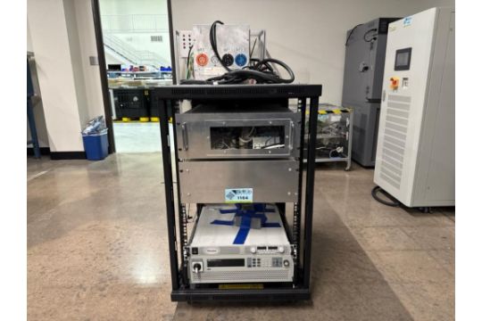 Test Rack Ate Custom HV AC/DC ATE Test Rack; RackSolutions Open-Frame Rack On Casters ...