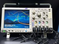 Tektronix MDO4034C Mixed Domain Oscilloscope w/ (5) Tektronix TPP0250 Testing Probes