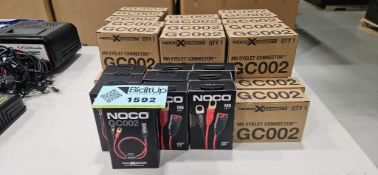 (3) Assorted Battery Chargers w/ Assorted NOCO Connectors