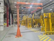 2022 Unified Industries Articulating Jib Boom Crane w/ Hoist