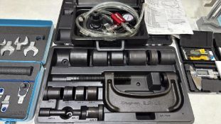 Snap-On BJPI Ball Joint Press Master Set With Snap-On SVTSRAD272A Vacuum Cooling System Filler