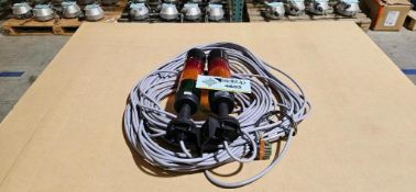 (2) WERMA Light Tower LED Stack Light Assemblies