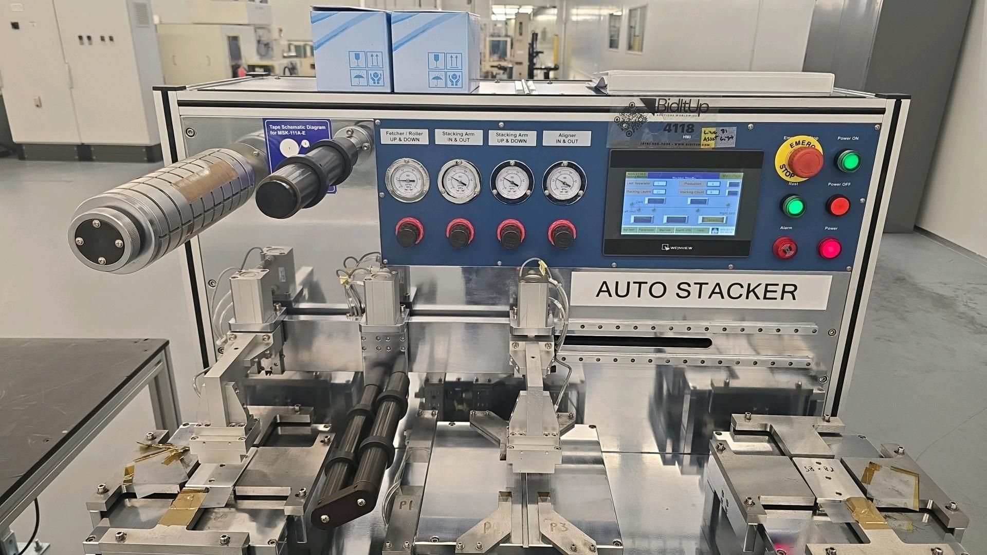 2016 MSK-111A-E Semi-Automatic Pouch Stacking Machine - Image 5 of 8