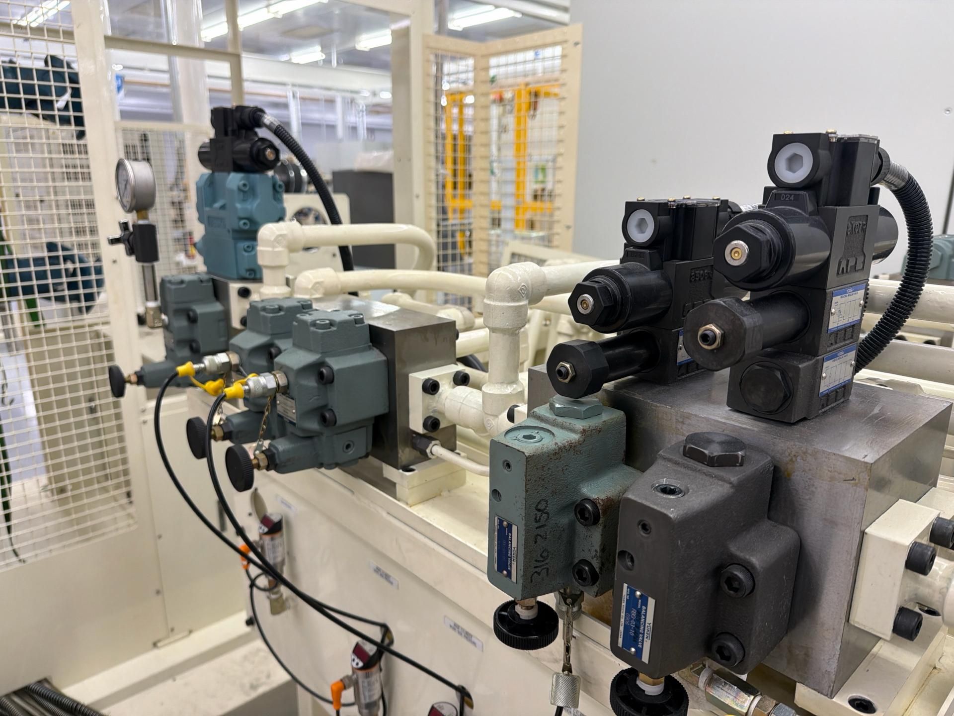 Industrial Hydraulic Power Unit Pump with Hyundai Heavy Industries HS Series AC 3 Phase Induction Mo - Image 7 of 9