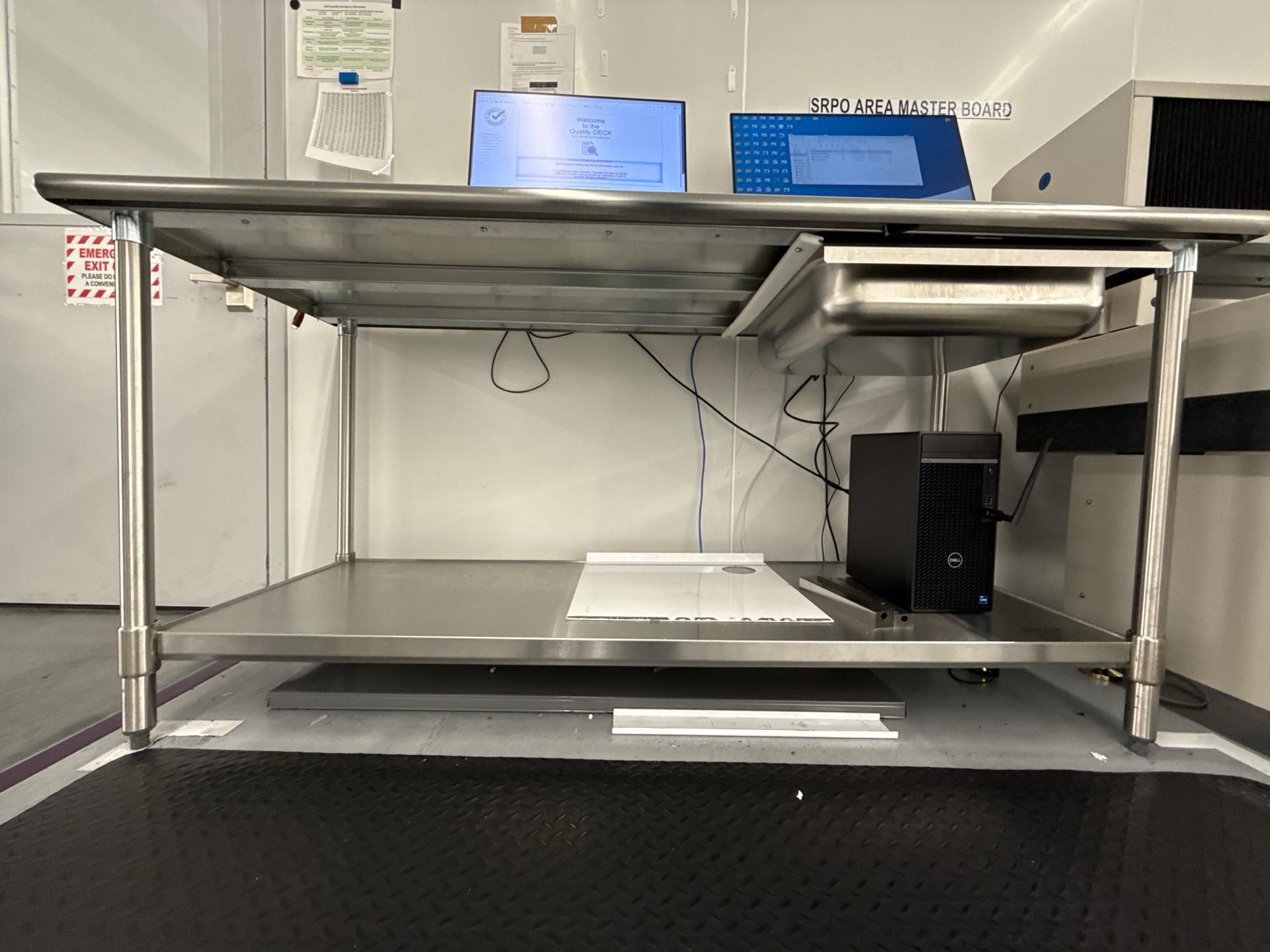 Global Industrial Stainless Steel Table